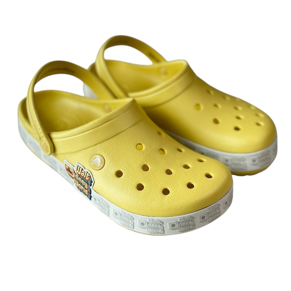Walt Disney World Yellow Crocs